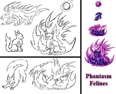Tales of Ostlea - Phantasm Felines Art